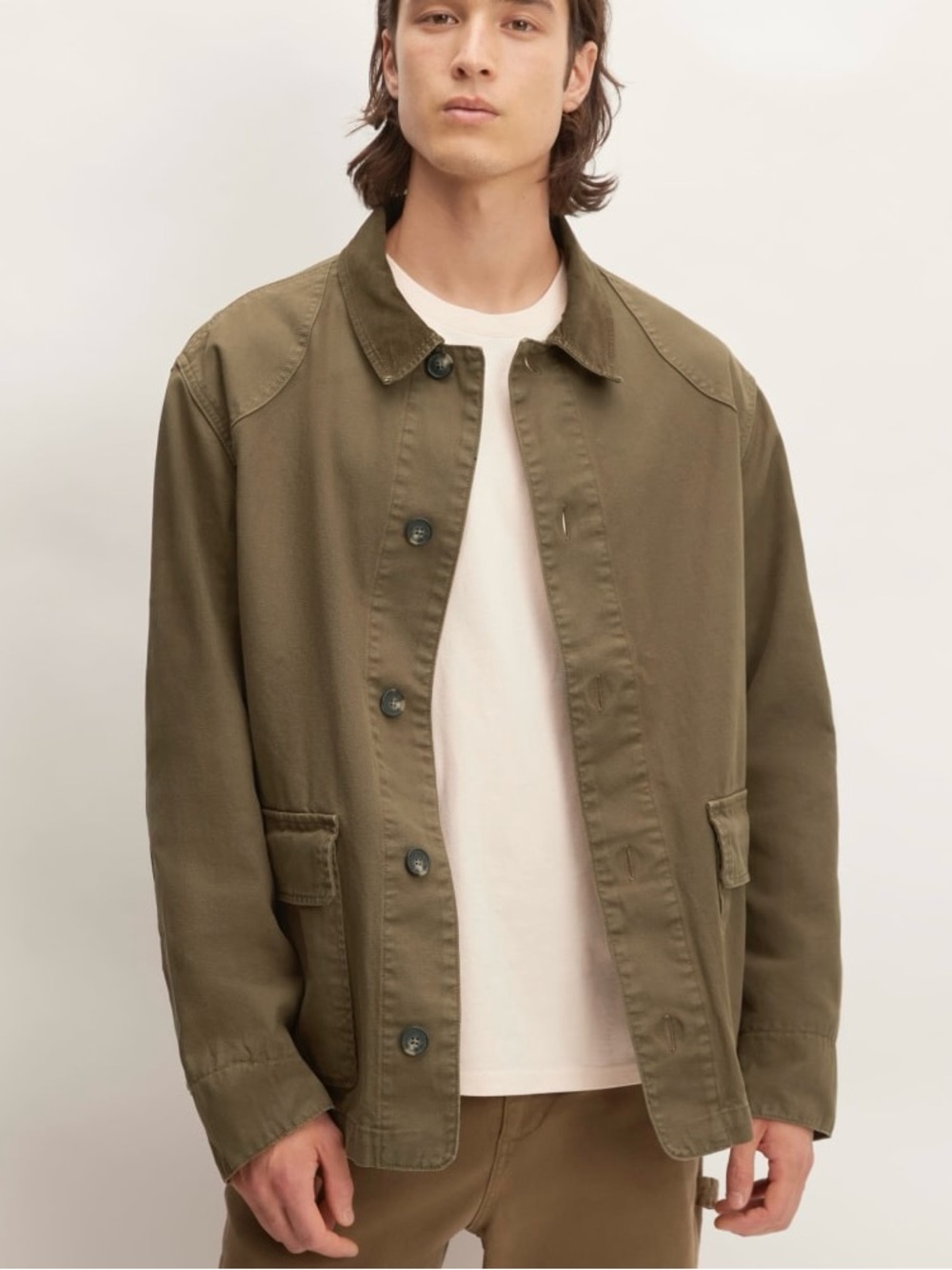Everlane Men's Olive Chore Jacket - NWT